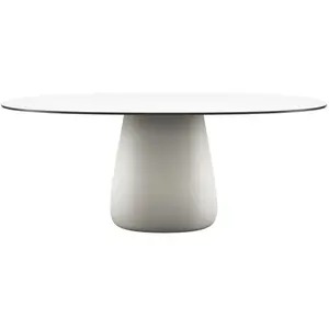 QEEBOO table pour l'extérieur COBBLE avec le plateau en HPL 190 cm (Wa...