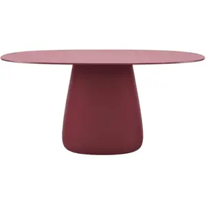QEEBOO table pour l'extérieur COBBLE avec le plateau en HPL 160 cm (In...