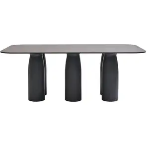 Qeeboo TOTO TABLE RECTANGULAR STONEWARE pas cher