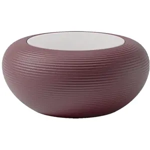 QEEBOO table basse pour l'extérieur NAMI (Indian red - Polyéthylène et... pas cher