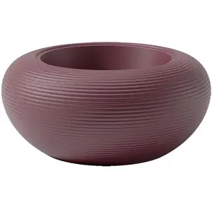 QEEBOO vase pour l'extérieur NAMI (Indian red - Polyéthylène)