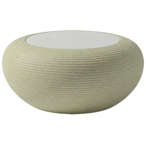 QEEBOO table basse pour l'extérieur NAMI (Green - Mélange de matériaux...