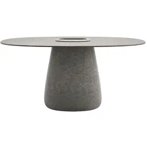 QEEBOO table pour l'extérieur COBBLE BUCKET avec le plateau en GRÈS 16...