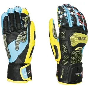 Level - SQ CF - Gants ski Yellow / Blue - 9 - L pas cher