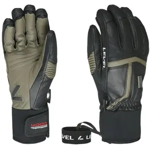 Level - Off Piste Leather - Gants ski PK Black - 8.5 - M / L pas cher