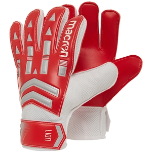Macron Lion - Gants gardien de football rouge 9.5 pas cher
