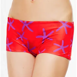 La Perla - Bas de maillot de bain shorty Summer Energy rouge/violet 46 pas cher