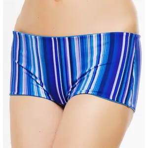 La Perla - Bas de maillot de bain shorty Floral Rhapsody bleu 42 pas cher