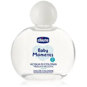 Comparateur de prix : Chicco Baby Moments Refreshing and Delicate eau de cologne pour bébé 100 ml