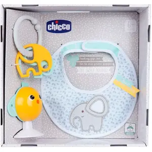 Comparateur de prix : Chicco My Sweet Doudou Coffret Repas - Éléphant Et Ses Amis