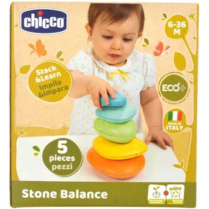 Comparateur de prix : Jeu d'empliage écologique Galets en équilibre MULTICOLORE Chicco