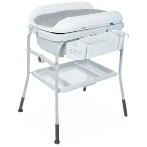 Combi Bain Change Cuddle & Bubble GRIS Chicco pas cher