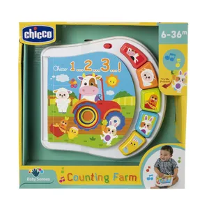 Jeux d'éveil livre de la ferme Chicco Multicolore TU 00009778000000 pas cher