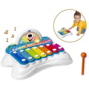 Chicco xylophone Flashélectronique junior 26 cm blanc 3 pièces pas cher