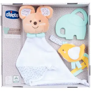 Comparateur de prix : Chicco My Sweet Doudou Coffret Naissance - Lapin Et Ses Amis