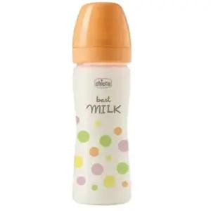 chicco Biberon Perfect Easy 250 ml en orange