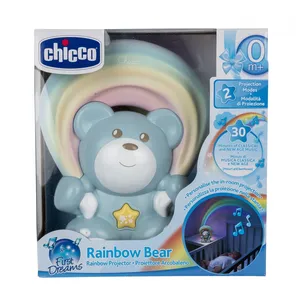 Comparateur de prix : CHICCO Ourson Arc en ciel projecteur Bleu