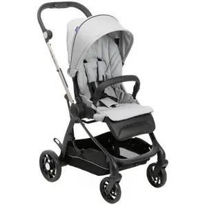 Poussette Cybex Orfeo | Cadre Doré/Argenté | Compacte Et Voyage | Gris Brouillard | Jusqu'à 22kg