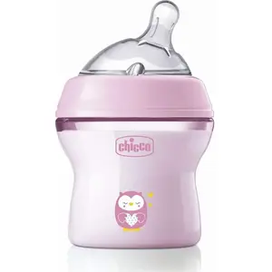 Chicco Natural Feeling Pink Girl biberon 0 m+ 150 ml