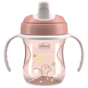 Chicco, Biberon, TRAINING cup pink 6m+ (200 ml)