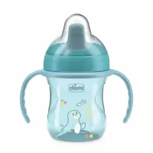 Chicco Training Cup 6m+ tasse d’apprentissage avec supports Teal 1 pcs
