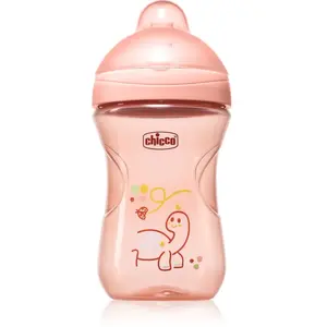 Chicco Advanced Cup 12m+ tasse d’apprentissage avec paille Pink 266 ml