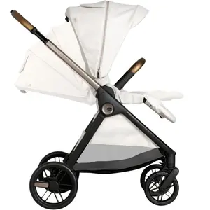 Poussette Bellagio avec adaptateurs BEIGE Chicco pas cher