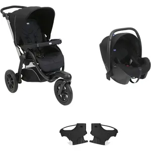 CHICCO, Duo Activ3+ - Kory Essential, Essential Ebony