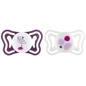 CHICCO, Tétine Light Silicone 16-36 2pcs, Rose