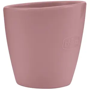 CHICCO, Mug En Silicone 6m+, Rosa