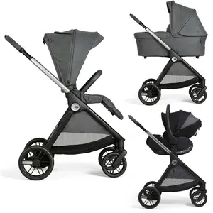 CHICCO, Trio Bellagio 2 - First Seat Recline I-size, Black Satin