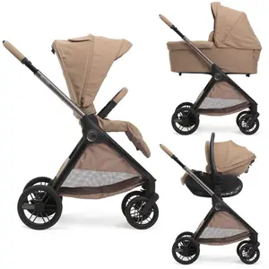 CHICCO, Trio Bellagio 2 - First Seat Recline I-size, Caramel