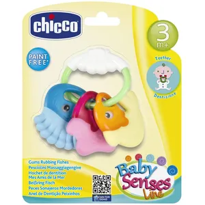 Chicco Baby Senses Hochet De Dentition Rafraîchissant Amis De La Mer