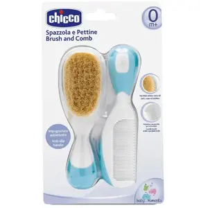 Chicco Baby Moments ensemble pour cheveux 0m+ Blue pas cher