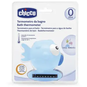 Comparateur de prix : Chicco Thermomètre de Bain Poisson Bleu Bande Thermique 1 unité