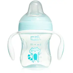 Comparateur de prix : Tasse de Transition Bébé Chicco - Raton Laveur Bleu - 200ml