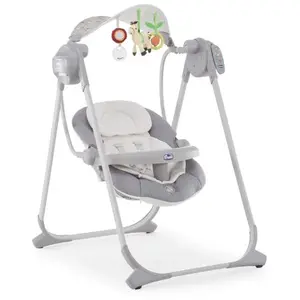 CHICCO Balancelle Polly Swing Up Silver pas cher