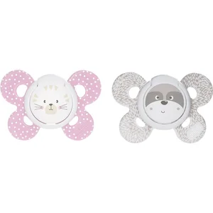 Chicco 74931110000 Sucette Physio Comfort Silicone - Rose - 0-6m
