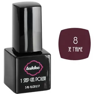 VIP Vernis color 1-step n°8 Je t'aime Lakkè 5ML pas cher