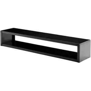 Zeus - Console basse - Noir - Acier phosphaté - Designer Maurizio Pere...