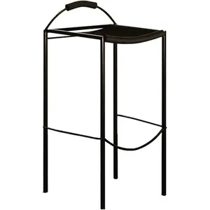 Zeus - Tabouret haut Savonarola - Noir - Caoutchouc - Designer Maurizi... pas cher