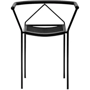 Zeus - Fauteuil Savonarola - Noir - Caoutchouc - Designer Maurizio Per...Vendu parmade-in-design