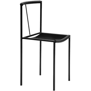 Zeus - Chaise Savonarola - Noir - Caoutchouc - Designer Maurizio Pereg...Vendu parmade-in-design