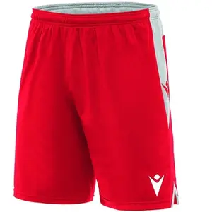 Macron Tempel - Short de football rouge M pas cher