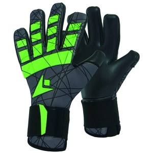 Macron Alligator - Gants gardien de football noir 11 pas cher