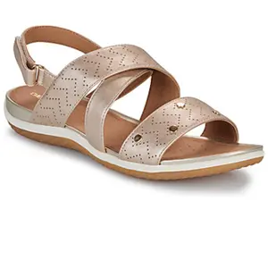 Comparateur de prix : GEOX Sandal Vega Femme Or Clair 39