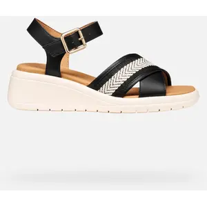 GEOX Meliconia Femme Noir 40 pas cher