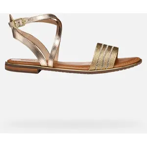Comparateur de prix : GEOX Sozy Plus Femme Or Foncé/or Clair 36