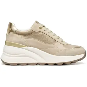 GEOX Spherica Ec13 Femme Or Clair/beige Clair 39 pas cher