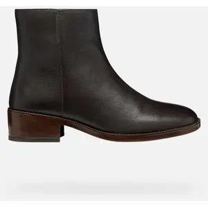 Bottines femme Geox Camexia Marron 40 D565ED_00081_C6006 pas cher